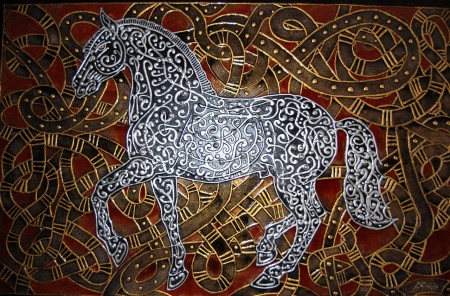 Righteous King- certificada pelo Escultor e Pintor António Albadias  Título da obra – Righteous King Tamanho da tela - 73 x 92 x 3 cm / 28.74 x 36.22 x 1.18 inches Técnica – Óleo e esmalte Ano de criação - 11/2014